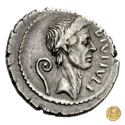 526/2 - denario Q. Voconius Vitulus 40 BC (Roma)