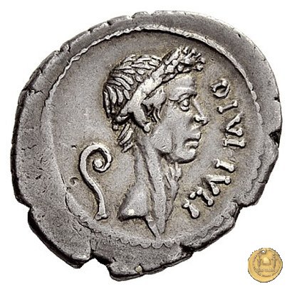 526/2 - denario Q. Voconius Vitulus 40 BC (Roma)