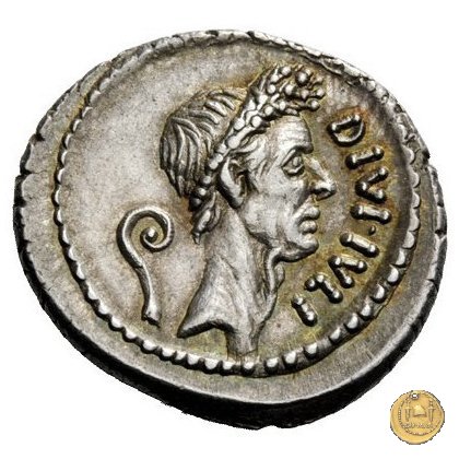 526/2 - denario Q. Voconius Vitulus 40 BC (Roma)