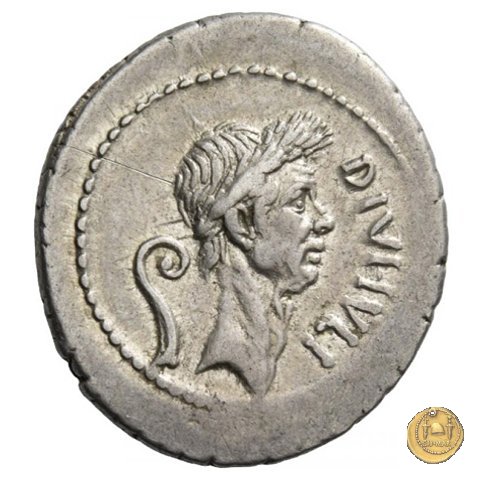 526/2 - denario Q. Voconius Vitulus 40 a.C. (Roma)