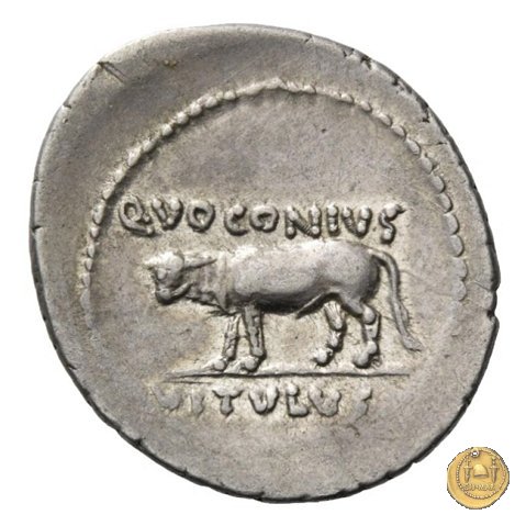 526/2 - denario Q. Voconius Vitulus 40 a.C. (Roma)