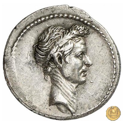 526/4 - denario Q. Voconius Vitulus 40 a.C. (Roma)