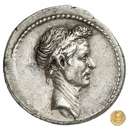 526/4 - denario Q. Voconius Vitulus 40 BC (Roma)