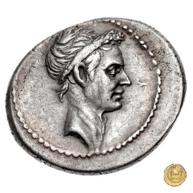 526/4 - denario Q. Voconius Vitulus 40 BC (Roma)