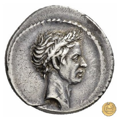 526/4 - denario Q. Voconius Vitulus 40 BC (Roma)