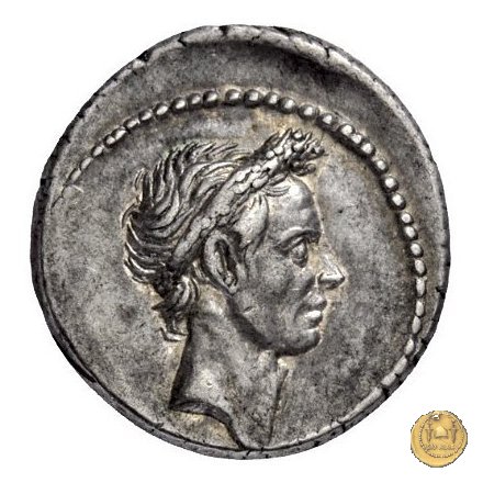 526/4 - denario Q. Voconius Vitulus 40 BC (Roma)