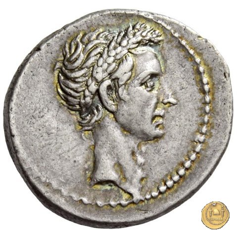 526/4 - denario Q. Voconius Vitulus 40 BC (Roma)