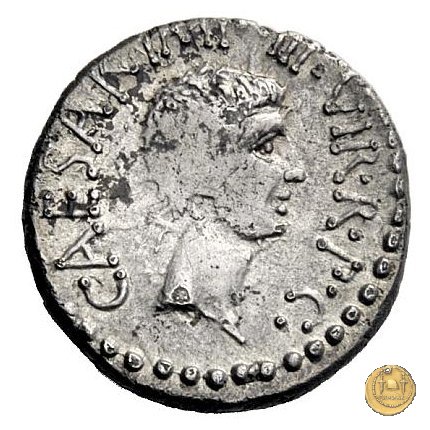 528/2 - denario M. Antonius / C. Iulius Caesar Octavianus 39 BC (Itinerante con M. Antonius)