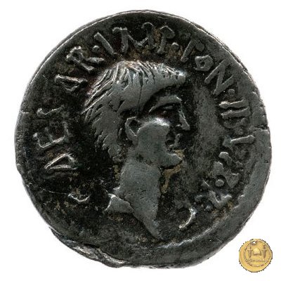 528/3 - denario M. Antonius / C. Iulius Caesar Octavianus 39 BC (Itinerante con M. Antonius)