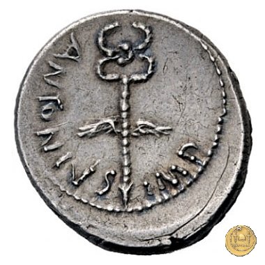 529/2 - denario C. Iulius Caesar Octavianus / M. Antonius 39 BC (Itinerante con Octavianus)