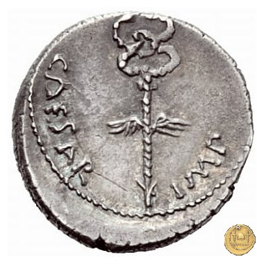 529/3 - denario M. Antonius / C. Iulius Caesar Octavianus 39 BC (Itinerante con Octavianus)