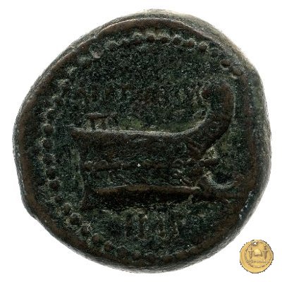 530/1 - asse M. Antonius / L. Sempronius Atratinus 39 BC