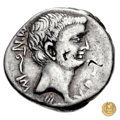 531/1 - denario M. Antonius / P. Ventidius Bassus 39 BC (Est)