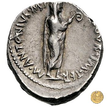 533/2 - denario M. Antonius 38 BC (Itinerante con M. Antonius)