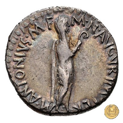 533/2 - denario M. Antonius 38 BC (Itinerante con M. Antonius)