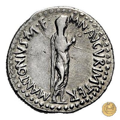 533/2 - denario M. Antonius 38 BC (Itinerante con M. Antonius)