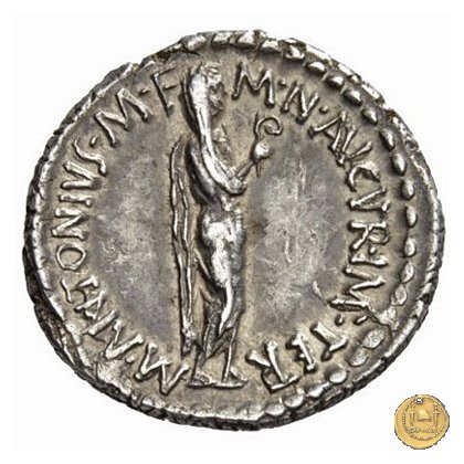533/2 - denario M. Antonius 38 a.C. (Itinerante con M. Antonius)