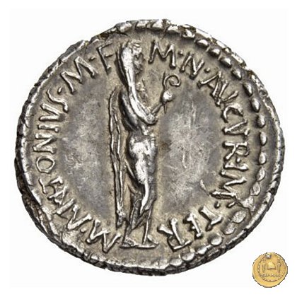 533/2 - denario M. Antonius 38 BC (Itinerante con M. Antonius)