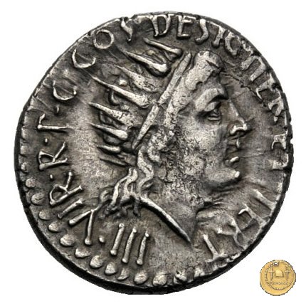 533/2 - denario M. Antonius 38 a.C. (Itinerante con M. Antonius)