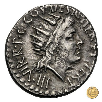 533/2 - denario M. Antonius 38 BC (Itinerante con M. Antonius)