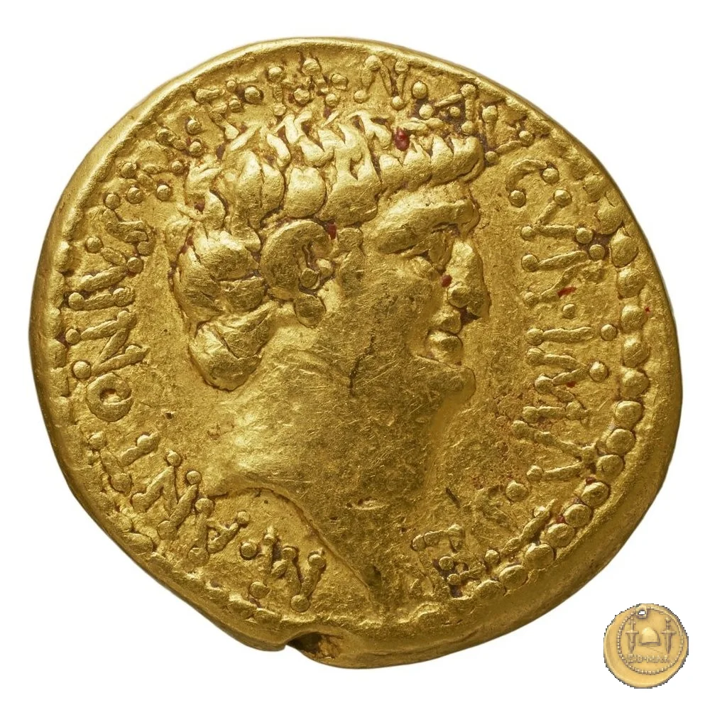 533/3 - aureo M. Antonius / Octavia 38&nbsp;BC (Itinerante con M. Antonius)