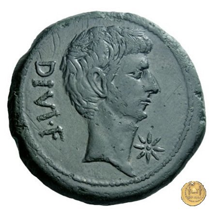 535/2 - bronzo C. Iulius Caesar Octavianus 38 a.C. (Italia)