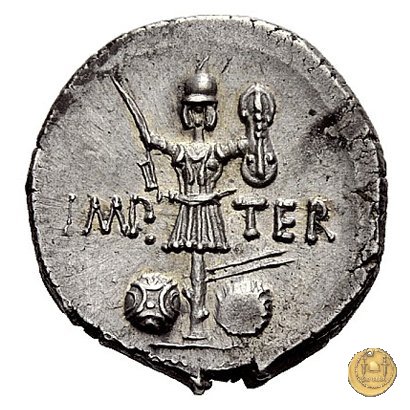 536/1 - denario M. Antonius 37 BC (Itinerante con M. Antonius)