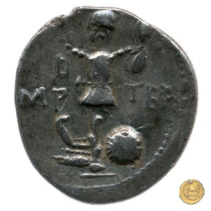 536/3 - denario M. Antonius 37 BC (Itinerante con M. Antonius)