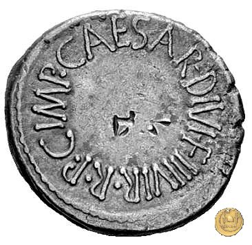 537/1 - denario C. Iulius Caesar Octavianus 37 BC (Itinerante con Octavianus)