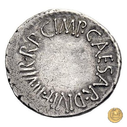 537/1 - denario C. Iulius Caesar Octavianus 37 a.C. (Itinerante con Octavianus)