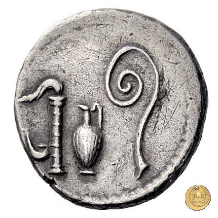 537/1 - denario C. Iulius Caesar Octavianus 37 BC (Itinerante con Octavianus)