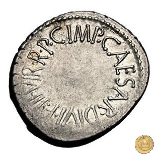 537/1 - denario C. Iulius Caesar Octavianus 37 BC (Itinerante con Octavianus)