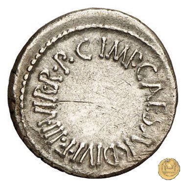 537/1 - denario C. Iulius Caesar Octavianus 37 BC (Itinerante con Octavianus)