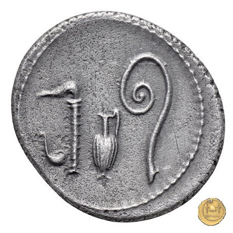 537/1 - denario C. Iulius Caesar Octavianus 37 a.C. (Itinerante con Octavianus)