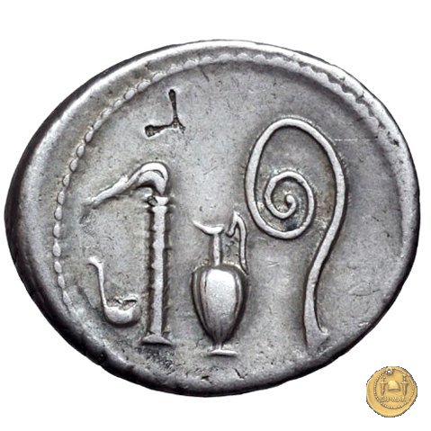 537/1 - denario C. Iulius Caesar Octavianus 37 BC (Itinerante con Octavianus)