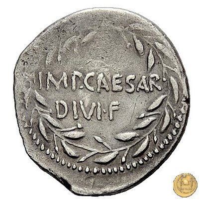 537/2 - denario C. Iulius Caesar Octavianus 37 BC (Itinerante con Octavianus)