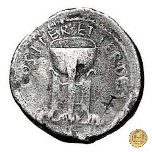 537/2 - denario C. Iulius Caesar Octavianus 37 BC (Itinerante con Octavianus)