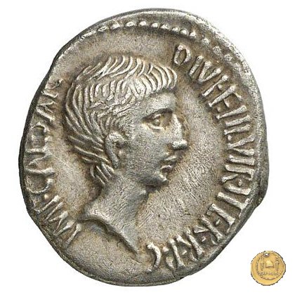 538/1 - denario C. Iulius Caesar Octavianus 37 BC (Itinerante con Octavianus)