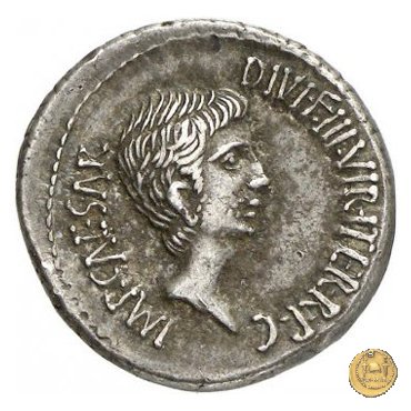 538/1 - denario C. Iulius Caesar Octavianus 37 BC (Itinerante con Octavianus)