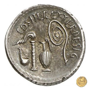 538/1 - denario C. Iulius Caesar Octavianus 37 BC (Itinerante con Octavianus)