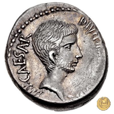 538/1 - denario C. Iulius Caesar Octavianus 37 BC (Itinerante con Octavianus)