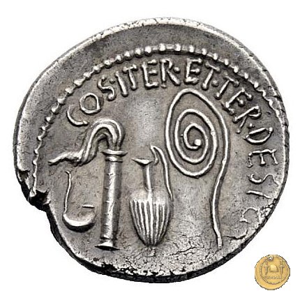 538/1 - denario C. Iulius Caesar Octavianus 37 a.C. (Itinerante con Octavianus)