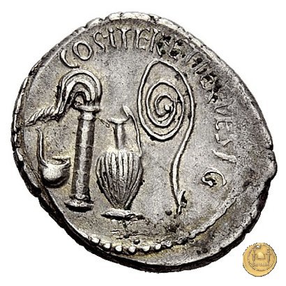 538/1 - denario C. Iulius Caesar Octavianus 37 BC (Itinerante con Octavianus)