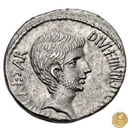 538/1 - denario C. Iulius Caesar Octavianus 37 a.C. (Itinerante con Octavianus)
