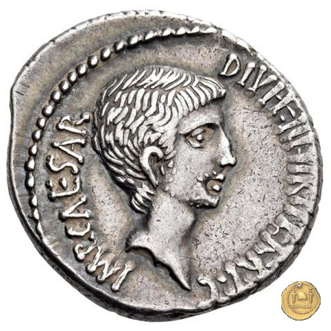 538/1 - denario C. Iulius Caesar Octavianus 37 BC (Itinerante con Octavianus)