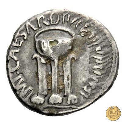 538/2 - denario C. Iulius Caesar Octavianus 37 BC (Itinerante con Octavianus)