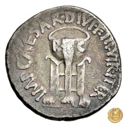 538/2 - denario C. Iulius Caesar Octavianus 37 BC (Itinerante con Octavianus)