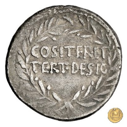 538/2 - denario C. Iulius Caesar Octavianus 37 BC (Itinerante con Octavianus)