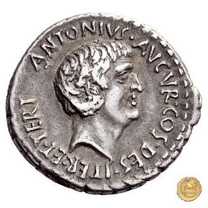 539/1 - denario M. Antonius 36 BC (Itinerante con M. Antonius)