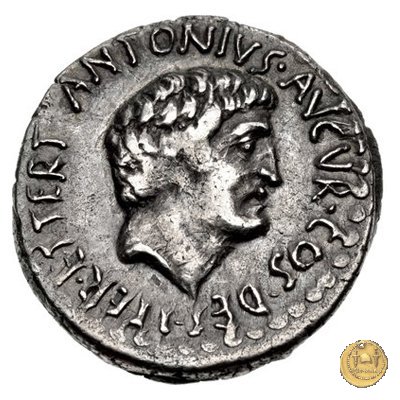 539/1 - denario M. Antonius 36 BC (Itinerante con M. Antonius)